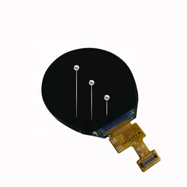 1.3 inch 360x360 ips round panel module All free viewing angle MCU interface custom tft lcd screen display for smart watch