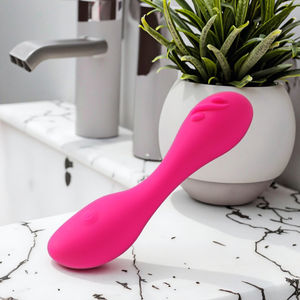 Draadloos Opladen Mini Vibrator Seksspeeltjes Clitorale Stimulator Voor Vrouwen Juguetes Sexuales Volwassenen <span class=keywords><strong>Sextoy</strong></span> Dubbel Einde Vibrator - Product Image 1