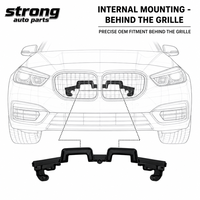 Cache de conduit d'air supérieur OE 51747474221 pour BMW Série 2 Gran Coupé F44 218i 220i 228i M235i Support de pare-chocs avant ABS