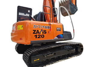 Excavatrice sur chenilles HITACHI d'occasion certifiée CE avec godet hitachizz120 mini pelles de 12 tonnes à vendre des machines du japon - Product Image 3