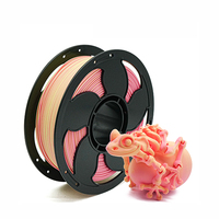 Filament PLA mat multicolore Antinsky 1,75 mm, bobine de 1 kg, impression rapide, tiges en plastique pour imprimante 3D