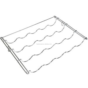 Réfrigérateur Organisateur Supports De Stockage Rack Réfrigérateur Insert Fil <span class=keywords><strong>Porte</strong></span>-<span class=keywords><strong>Bouteille</strong></span> De Vin Rack Pour Boissons - Product Image 3
