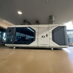 Maison préfabriquée modulaire en conteneur, petite maison préfabriquée, hôtel, complexe hôtelier, Air BNB, patio, cour, garage, 2025 - Product Image 1