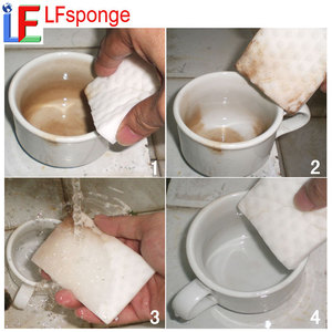 Cốc làm sạch miếng bọt biển bán buôn mật độ cao melamine tẩy Bộ dụng cụ nhà bếp làm sạch cốc cà phê vết bẩn cốc cốc Rửa miếng bọt biển - Product Image 3