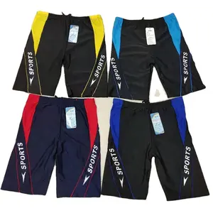JLH005 Many styles wholesale Summer 2022 swimsuit print swimwear fit long leg swimming trunks for mens swim jammer