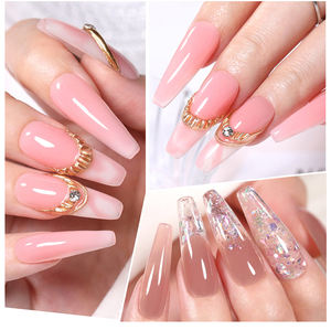 BORN PRETTY PRO 단색 비 스틱 핸드 익스텐션 젤 OEM 3D 쉐이핑 반짝이 수지 네일 아트 용 하드 젤 네일 빌더 - Product Image 5