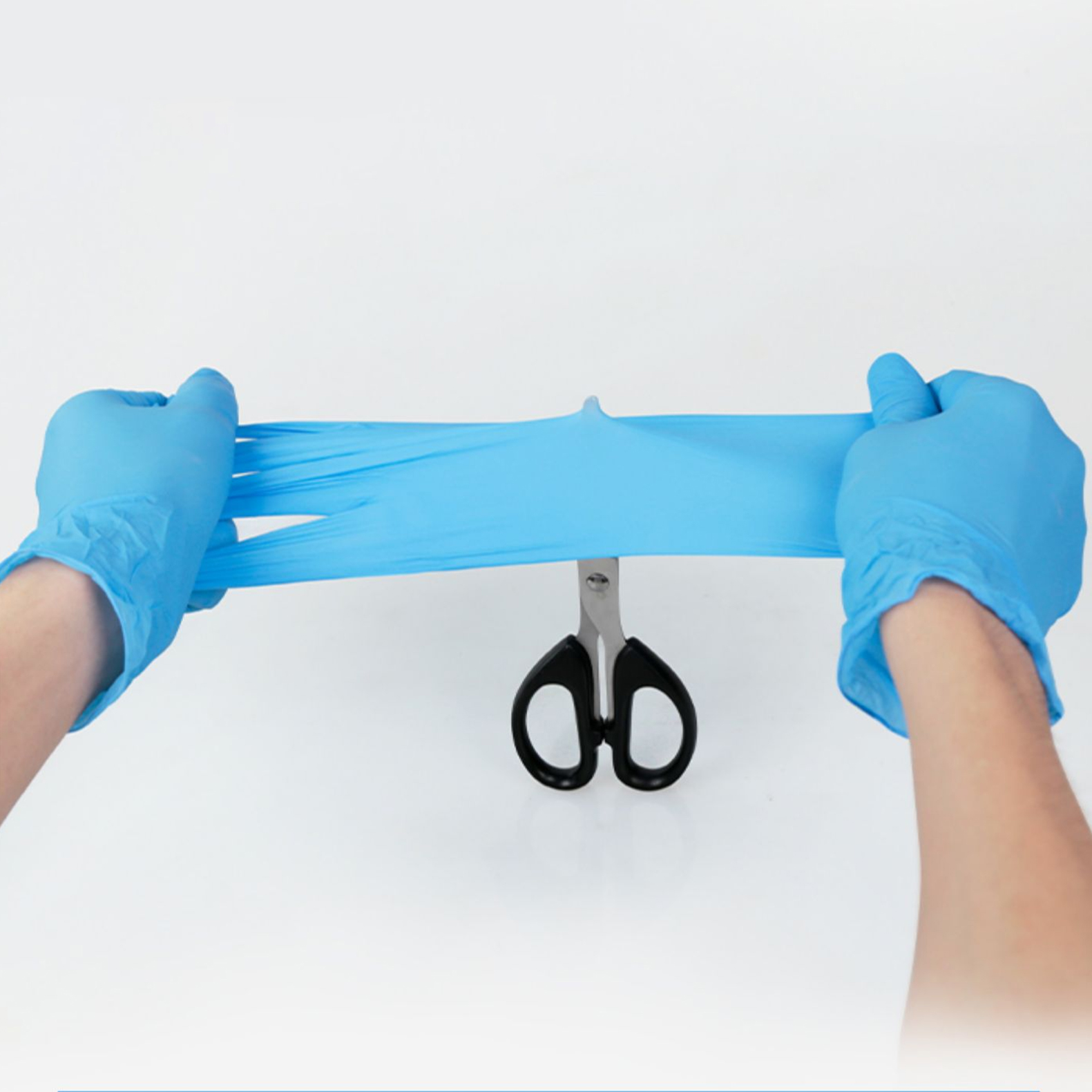 Оптовая продажа, дешевые одноразовые перчатки без порошка, стерильные нитриловые перчатки для осмотра сенсорных экранов на заказ