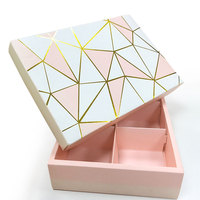 Emballage cadeau personnalisé en papier couché, style dossier, avec lamination mate, recyclable, de luxe, pour chocolat, avec séparateurs, pour chewing-gum