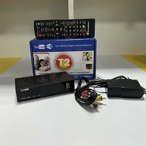 Receptor de satélite FTA odm/oem, sintonizador HD de 1080P, mini dvb t2, venta directa de fábrica