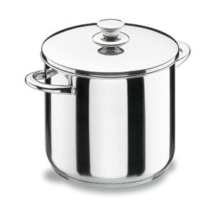 Pentola Extra Alta Vitrocor per Zuppa e Brodo, 8 Quarti, in Acciaio Inox con Coperchio in Vetro, Grande Capacità, Design Moderno - Product Image 1