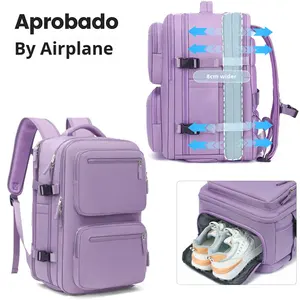 Expandable Waterproof <strong>Computer</strong> <strong>Backpack</strong> Men <strong>Women</strong> Large Capacity Business Travel Schoolbag Boarding Laptop <strong>Backpack</strong> - Product Image 1