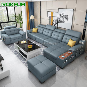 أريكة جديدة متعددة الوظائف حديثة قابلة للطي مزدوجة الغرض قابلة للسحب مع شحن USB صوت متعدد التخزين أريكة بالجملة - Product Image 1