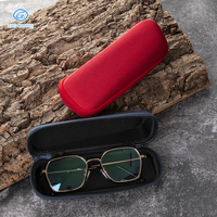 Étui à lunettes rigide avec fermeture éclair, nouveau design, en EVA, pour le rangement des lunettes, avec logo personnalisé, boîte à lunettes