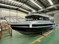 Bateaux de pêche en aluminium offshore de 9m 30 pieds Cabine de luxe à vendre