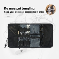 Organisateur électronique, pochette pour câbles, chargeur de voyage, accessoires pour téléphone, sac organisateur, étui de transport pour câbles USB