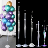 Support de ballons flottants pour table de mariage, en plastique durable, accessoires de fête pour la décoration de baby shower et d'anniversaire