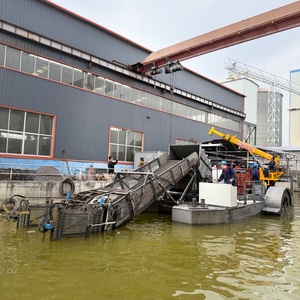 Système de bateaux automatiques pour <span class=keywords><strong>la</strong></span> récolte du sargasse en <span class=keywords><strong>rivière</strong></span> avec collecte intégrée, broyage et chargement/déchargement de sacs de 1 tonne - Product Image 2