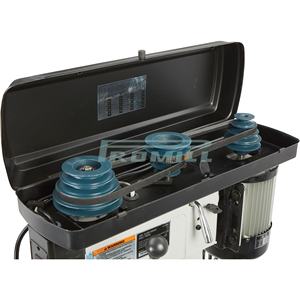 Machine de perçage verticale ZJ5132 ZJQ5132, moteur 12 vitesses, cône de broche MT4, diamètre de perçage maximal 32 mm, table de travail en fonte - Product Image 5