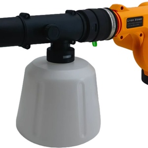 เครื่องเป่าลมแบบมือถือ ใช้แบตเตอรี่ลิเธียมแบบชาร์จได้ กำลังสูง 2 จังหวะ สำหรับใช้ในครัวเรือน เป่าหิมะและเก็บฝุ่น - Product Image 5