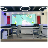 Écran vidéo LED P2.5 pour salle de réunion, mur d'affichage LED pour salle d'exposition aux États-Unis, taux de rafraîchissement élevé 3840HZ COB