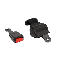 Kit de ceinture de sécurité universel rétractable à 2 points pour EZGO Yamaha Club Car Go Kart UTV Buggies Bus Golf Cart Ceintures de sécurité