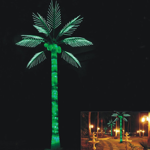 Garland Christmas Festival Decoration Garden Waterproof City Street <strong>Tree</strong> Lamp Coconut Outdoor Lighted Palm <strong>Led</strong> <strong>Tree</strong> <strong>Lights</strong> - Product Image 3