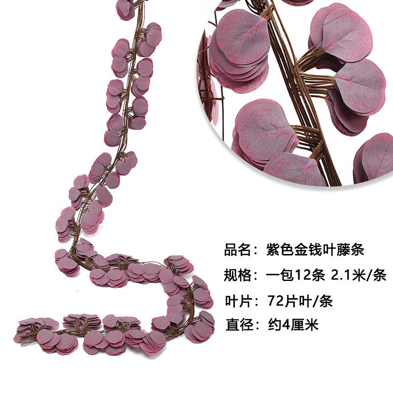 72 Eucalyptus Strips - Purple (12 strips)