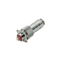 Connecteur d'aviation fileté HP12, prise mâle carrée, fiche femelle 2, 3, 4, 5, 6, 7 broches