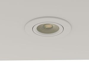 Smart Ceiling Light Full Spectrum COB Chips CRI98 3CCT Dimmable LED Recessed Gimbal Downlight <strong>Select</strong> Colors Via Wall Switch - Product Image 5