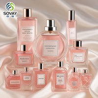 Transparent Matt Carré Cosmétique Parfum Embouteillage 100ml Capacité Épais Verre Dépoli Pompe Pulvérisateur Diffuseur Utilisation