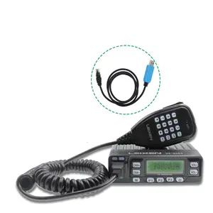 Leixen Vv-898 And Programme Cable Dual Band Fm Transceiver Vhf 136-174mhz/uhf 400-470 Mhz Mobile Car Two Way Radio Walkie Talkie
