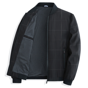 Veste Printemps-Automne 2024 Nouveauté <span class=keywords><strong>Manteau</strong></span> Carreaux <span class=keywords><strong>D</strong></span>écontracté <span class=keywords><strong>Hiver</strong></span> pour <span class=keywords><strong>Homme</strong></span> - Product Image 4