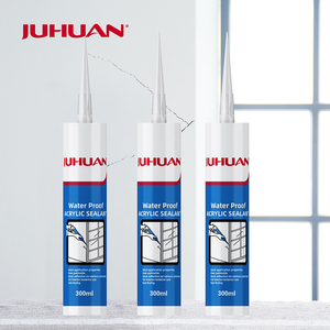 JUHUAN Premium 300ml Adhésif de construction en <span class=keywords><strong>silicone</strong></span> <span class=keywords><strong>acrylique</strong></span> soluble dans l'eau <span class=keywords><strong>blanc</strong></span> pour sceller et emballer - Product Image 4