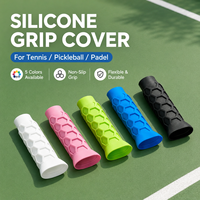 Poignée en silicone OEM/ODM pour raquette de tennis/pickleball/padel, antidérapante, accessoires de padel, grip de padel