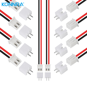 KR2501 JST XH <span class=keywords><strong>2</strong></span>.5mmピッチ<span class=keywords><strong>2</strong></span> <span class=keywords><strong>3</strong></span> 4 5 6ピンプラグソケットSMD SMTヘッダー女性男性PCBワイヤーツボード電気コネクターキット - Product Image 1