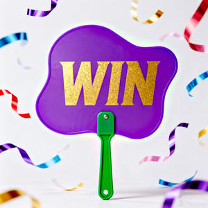 Ventilateurs en plastique personnalisables pour les promotions de vente au détail, attirez le public avec des cadeaux pratiques, différentes formes et tailles. - Product Image 3