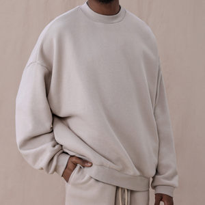 Vendita calda in cotone con <span class=keywords><strong>cappuccio</strong></span> e <span class=keywords><strong>felpe</strong></span> da <span class=keywords><strong>uomo</strong></span> personalizzate <span class=keywords><strong>felpe</strong></span> con girocollo tinta unita felpa <span class=keywords><strong>senza</strong></span> <span class=keywords><strong>cappuccio</strong></span> - Product Image 6