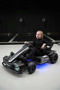 รถโกคาร์ทไฟฟ้าขนาดใหญ่ 2 ที่นั่งสำหรับเด็ก พร้อมรีโมทคอนโทรล แบตเตอรี่ 24V แรงทรงพลัง สำหรับเด็กอายุ 5-15 ปี - Product Image 6