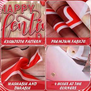 Drapeaux personnalisés avec logo, impression personnalisée, 3x5 pieds, double face, publicité, grands drapeaux et bannières personnalisés pour les entreprises - Product Image 3