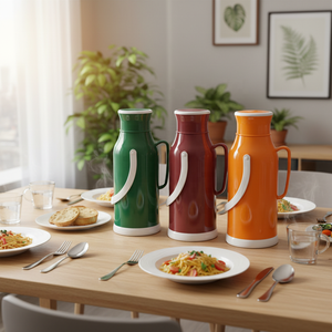 Bouteille d'eau chaude isolée sous vide en plastique souple réutilisable de <span class=keywords><strong>grande</strong></span> <span class=keywords><strong>taille</strong></span> 3,2 L - Product Image 4