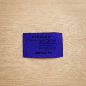 Patch en cuir PU rectangulaire imprimé à la main, à coudre sur les chapeaux, durable, de haute qualité, personnalisable - Product Image 4