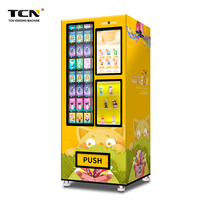 TCN Petite boîte surprise Distributeur automatique de cartes à collectionner avec présentoir à vendre