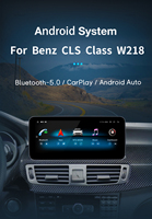 Autoradio Android 14 pour Mercedes Benz CLS Class CLS-Class W218 2010-2018 GPS Navigation Multimédia Ecran Auto Stereo Carplay