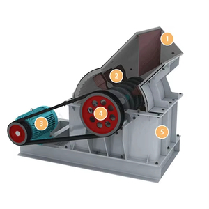 <b>Mining</b> Pulverized Stone Plaster Gold Grinding <b>Machine</b> Pc 300x400 800*600 Movable Diesel Engine Hammer Mill Crusher - Product Image 1