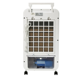 Enfriador de Aire Portátil con Cristales de Hielo, Ventilador Eléctrico para el Hogar y la Oficina, Modelo Blanco BL 203DLR - Product Image 2
