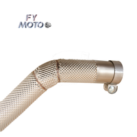 Tuyau d'échappement pour Mercedes-Benz C63 AMG W204 6.2L 2011-2015 avec bouclier thermique