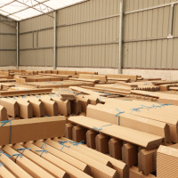 Protège-angles en carton ondulé et papier kraft - pour palettes et emballage