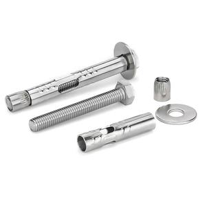 Zhanhang Bevestigingsmiddelen M6 M8 M10 M12 M16 RVS Glanzend Ongecoate Verwijderbare Zeskantkop Bouw Chemische Betonanker - Product Image 1