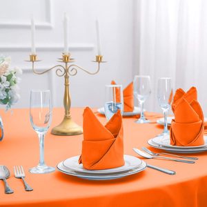 100% MJS Spun Polyester Woven Waterproof Customized Wedding <b>Tablecloth</b> - Product Image 5