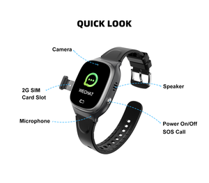 Td-45 per bambini Smart Watch <span class=keywords><strong>Sim</strong></span> Card orologio da chiamata Sos ragazzi ragazze impermeabile orologio Android - Product Image 5